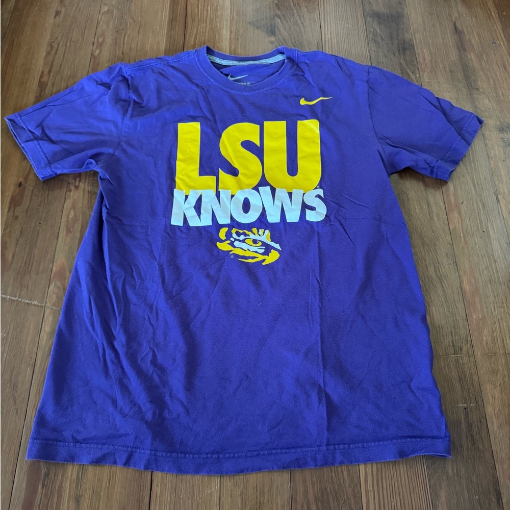 LSU Nike Purple Regular Fit T-Shirt